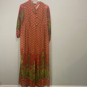 Berkleigh 70s jumpsuit set colorful